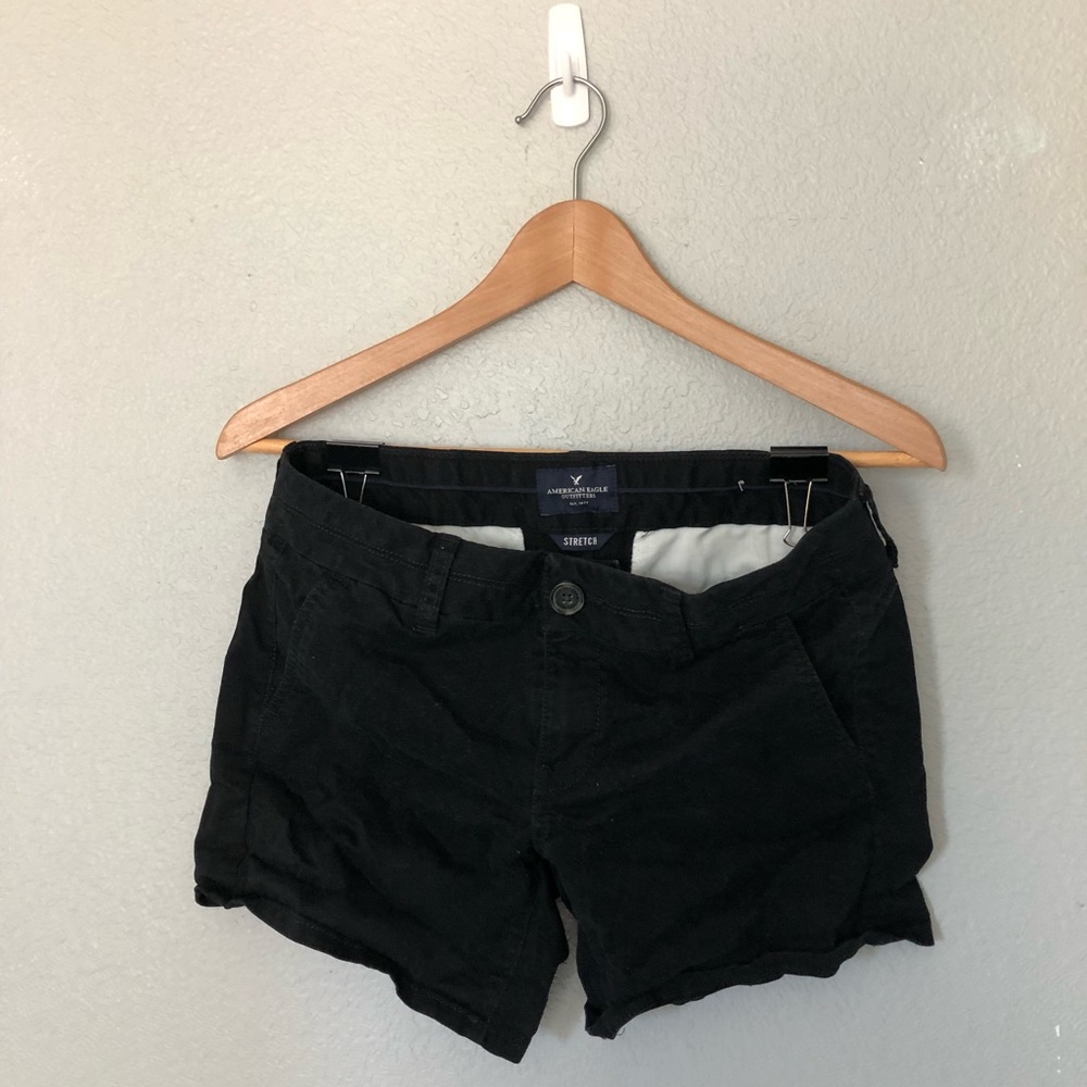 American Eagle Black Shorts